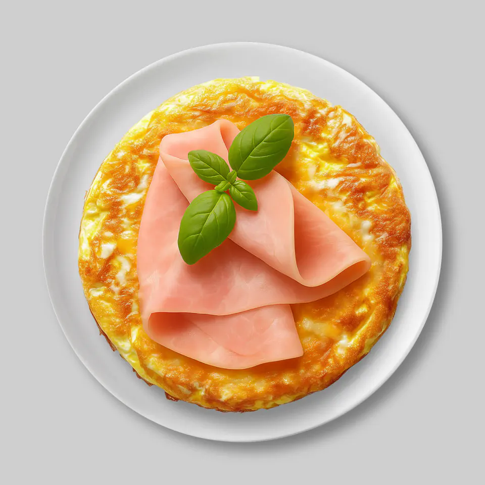 Омлет с ветчиной и сыром